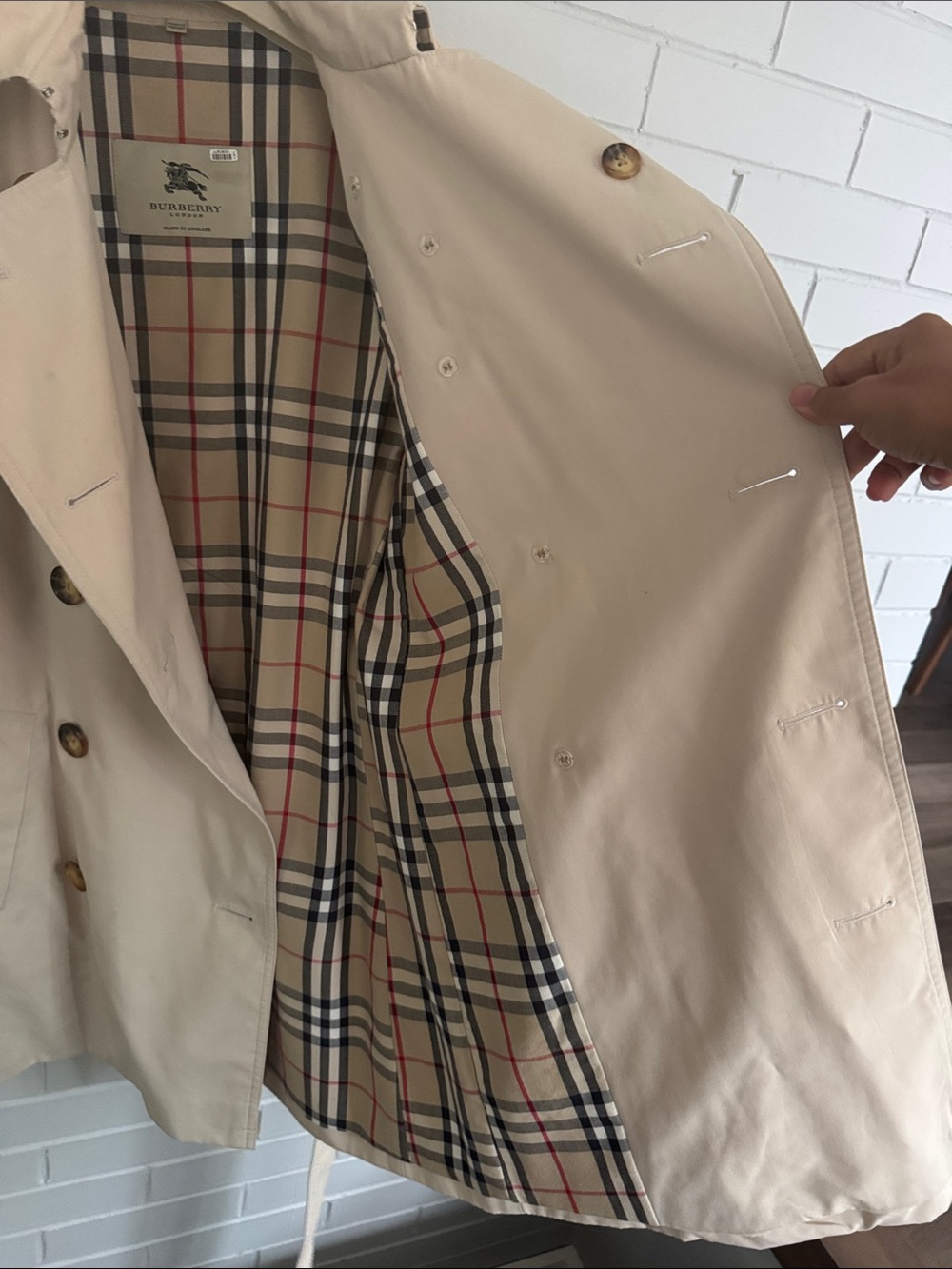 Burberry Kensington Trench Coat - Picture 8 of 15